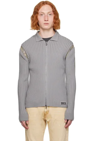Diesel Gray K-Lipsi Cardigan