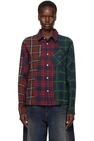 DIME Multicolor Triple Plaid Shirt