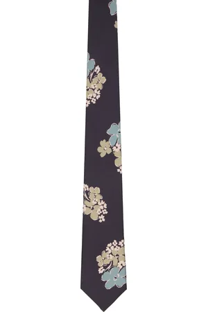 Paul Smith Navy Cosmos Flower Tie