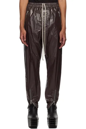Rick Owens Brown Hollywood Tecuatl Trousers