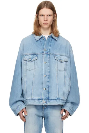Acne Studios Blue Relaxed Fit Denim Jacket