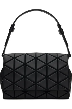 Issey Miyake Black Fossette Bag