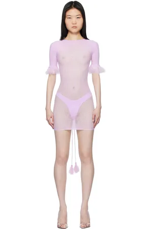 Poster Girl Purple Vanderpool Minidress