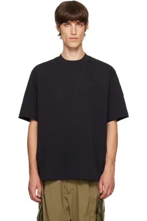 Moncler Black Logo Patch T-shirt