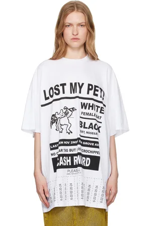 Maison Margiela White Lost Pet T-shirt
