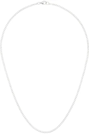 Maple Silver Curb Chain 4mm Necklace