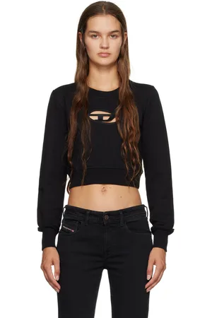Diesel Black F-Slimmy-Od Sweatshirt