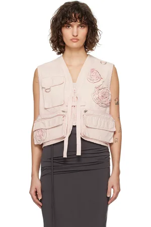 OPEN YY Appliqué Cargo Vest