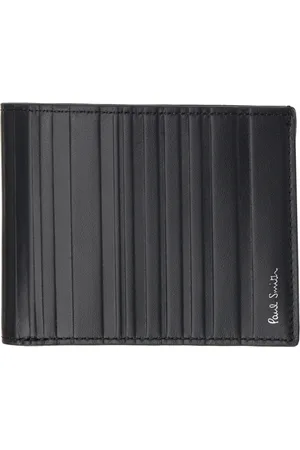 Paul Smith Black Shadow Stripe Billfold Wallet