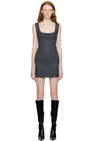 Miaou Gray Vivi Minidress