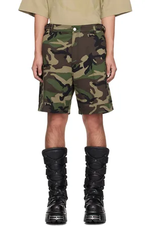 Vetements Khaki Cargo Shorts