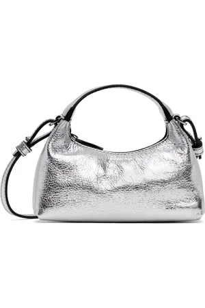 OFF-WHITE Silver Arcade Micro Metal Shoulder Bag