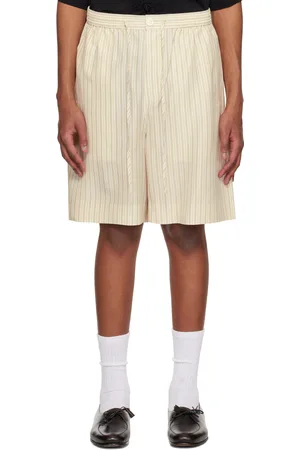 Rohe Beige Loose Drawcord Silk Shorts