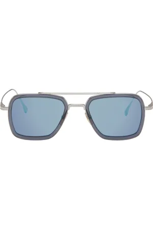 DITA EYEWEAR Gray & Silver Flight.006 Sunglasses