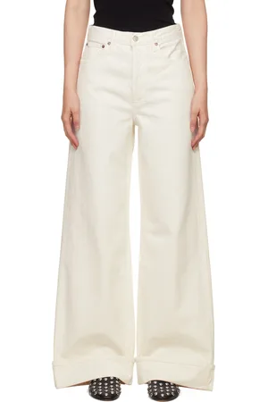AGOLDE Off-White Dame Jeans