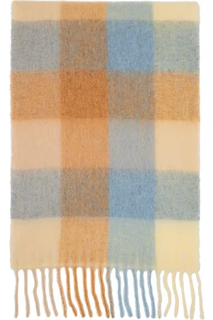 Holzweiler Blue & Brown Fresia Scarf