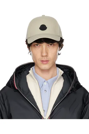 Moncler Beige Baseball Cap