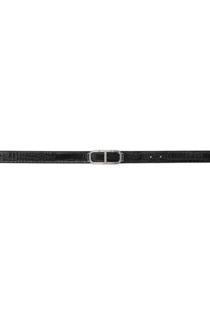 Tom Ford Croc Stadium Reversible Belt