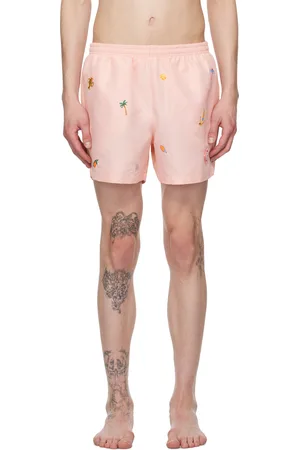 Casablanca Embroidered Motif Swim Shorts