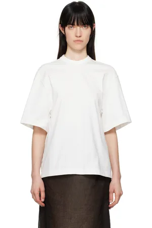 Carven White Scarf T-shirt