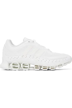 adidas White Megaride Sneakers