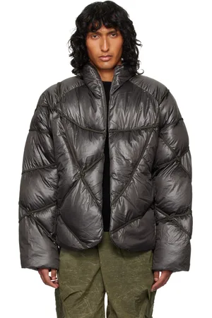 NAMESAKE Brown Angler Binded Puffer Jacket