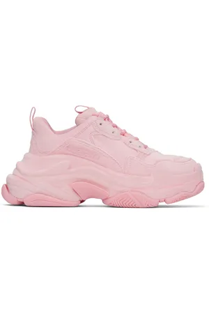 Balenciaga Pink Triple S Sneakers