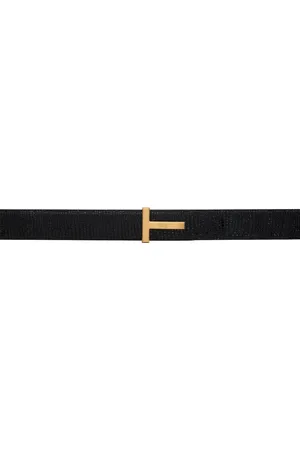 Tom Ford Printed Lizard T Reversible Belt