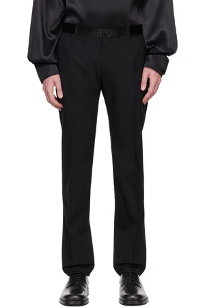 Dolce & Gabbana Black Six-Pocket Trousers