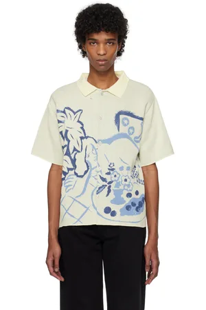 CARNE BOLLENTE Beige Moonlit Fantasy Shirt