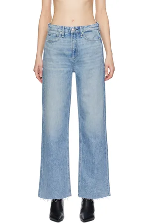 RAG&BONE Blue Featherweight Logan Jeans