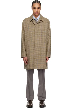 Paul Smith Beige Casual Fit Coat