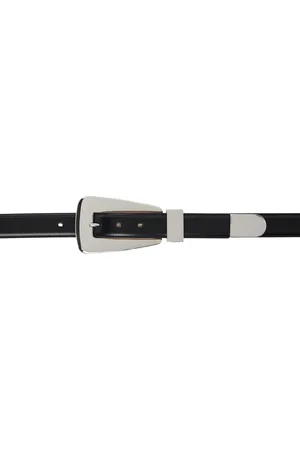 Khaite Black Lucca Belt