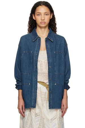 Isabel Marant Blue Okely Denim Jacket