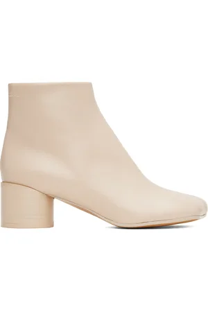 Maison Margiela Beige Anatomic Ankle Boots