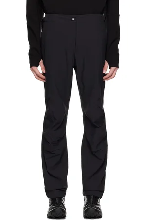 Stone Island Black Water-Repellent Trousers