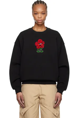 Kenzo Black Paris VERDY Edition Embroidered Oversized Sweatshirt