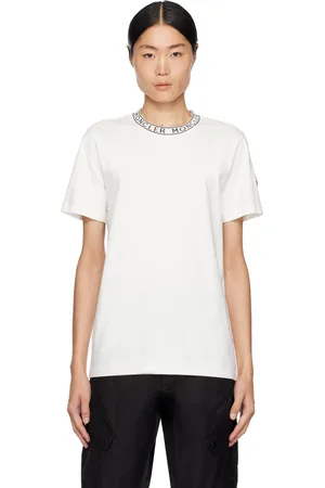 Moncler White Crewneck T-Shirt