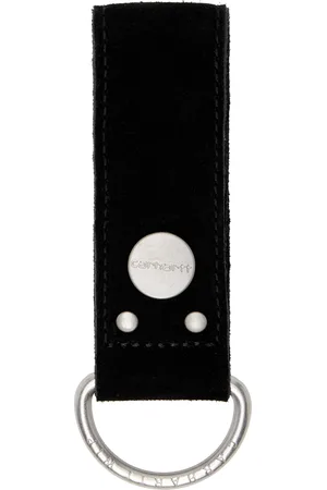 Carhartt Black Suede Keychain