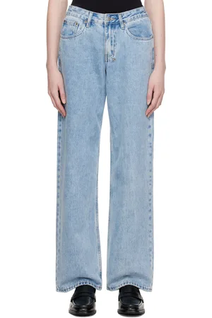 KSUBI Blue Low Rider Jeans