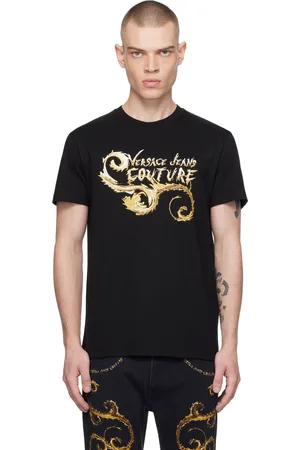 VERSACE Black Chromo Couture T-shirt