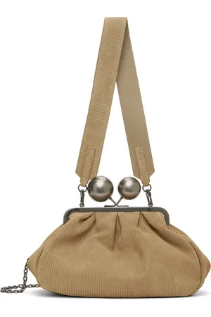 Max Mara Beige Destino Bag