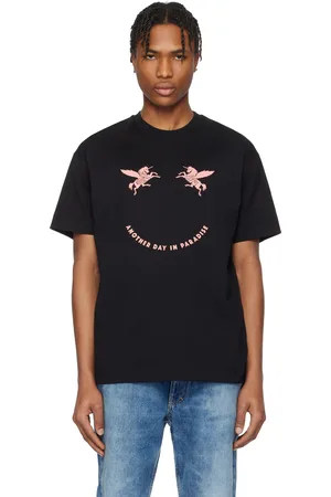 Givenchy Black Unicorns Embroidery T-shirt