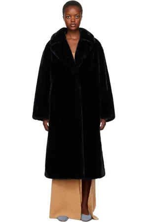 Stand Studio Black Maria Faux-Fur Coat