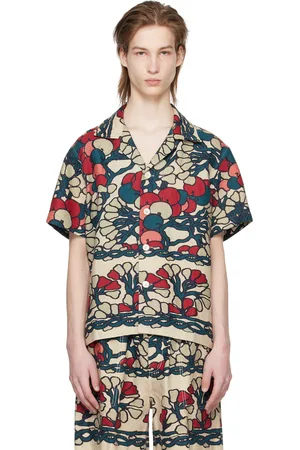 BODE Multicolor Garden Lattice Shirt