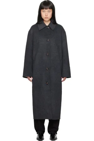 Totême Gray Doublé Car Coat