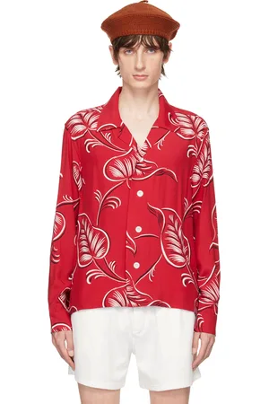 BODE Red Creeping Begonia Shirt