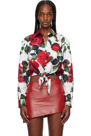 Dolce & Gabbana Multicolor Floral Printed Shirt