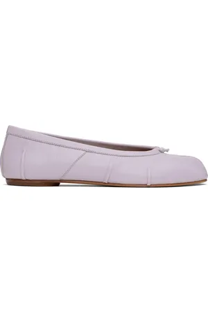 Maison Margiela Purple Tabi New Ballerina Flats