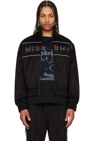 MISBHV Star Faux Suede Track Jacket